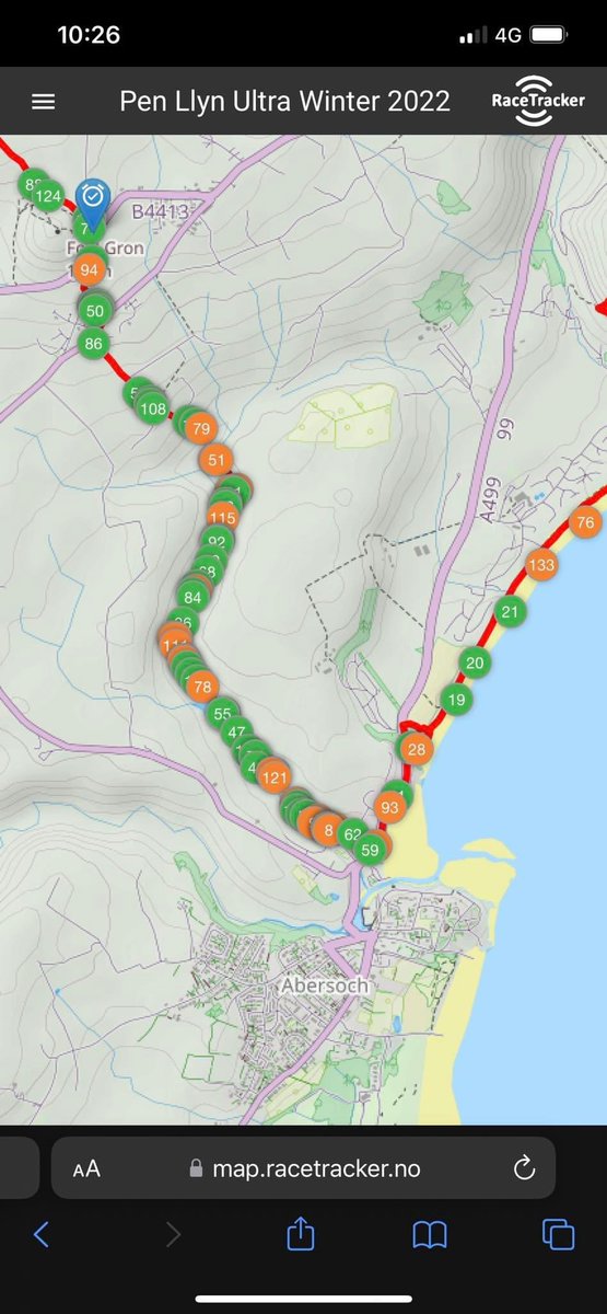 All our very best for those taking part in the 2022 Pen Llyn Ultras winter edition!

Looks a stunning race &amp; challenge. 

Follow the race live online @ map.racetracker.no/?race=pen_llyn…

#Penllyn #Ultrarunning #Ultrarunner #Wales #Running #Trailrunning #Ultramarathon #racetracking