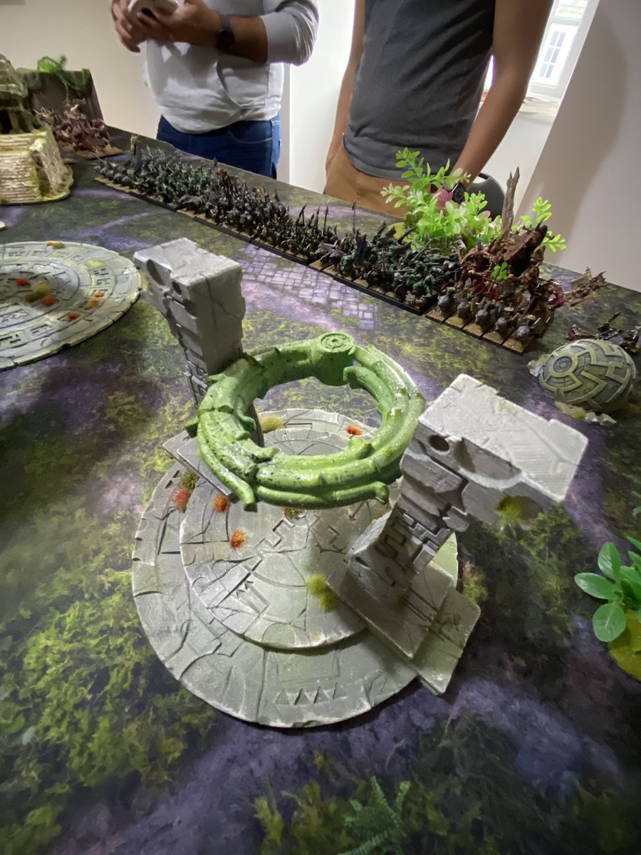 tinracersteve's tweet photo. #Rumble22 set up for the return of the lizardmen. https://t.co/SjFFPYTEQM