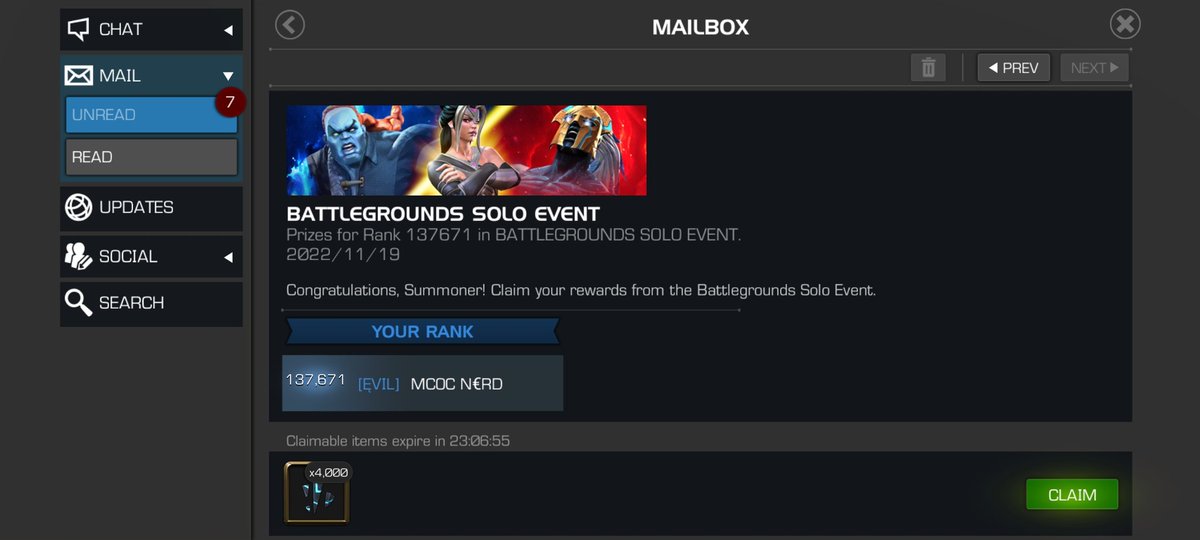 MCOC_NERD's tweet photo. Battleground Season 2 Alliance Rewards💥💥! 

#mcoc 
#mcocnerd https://t.co/YJftj9fMUM