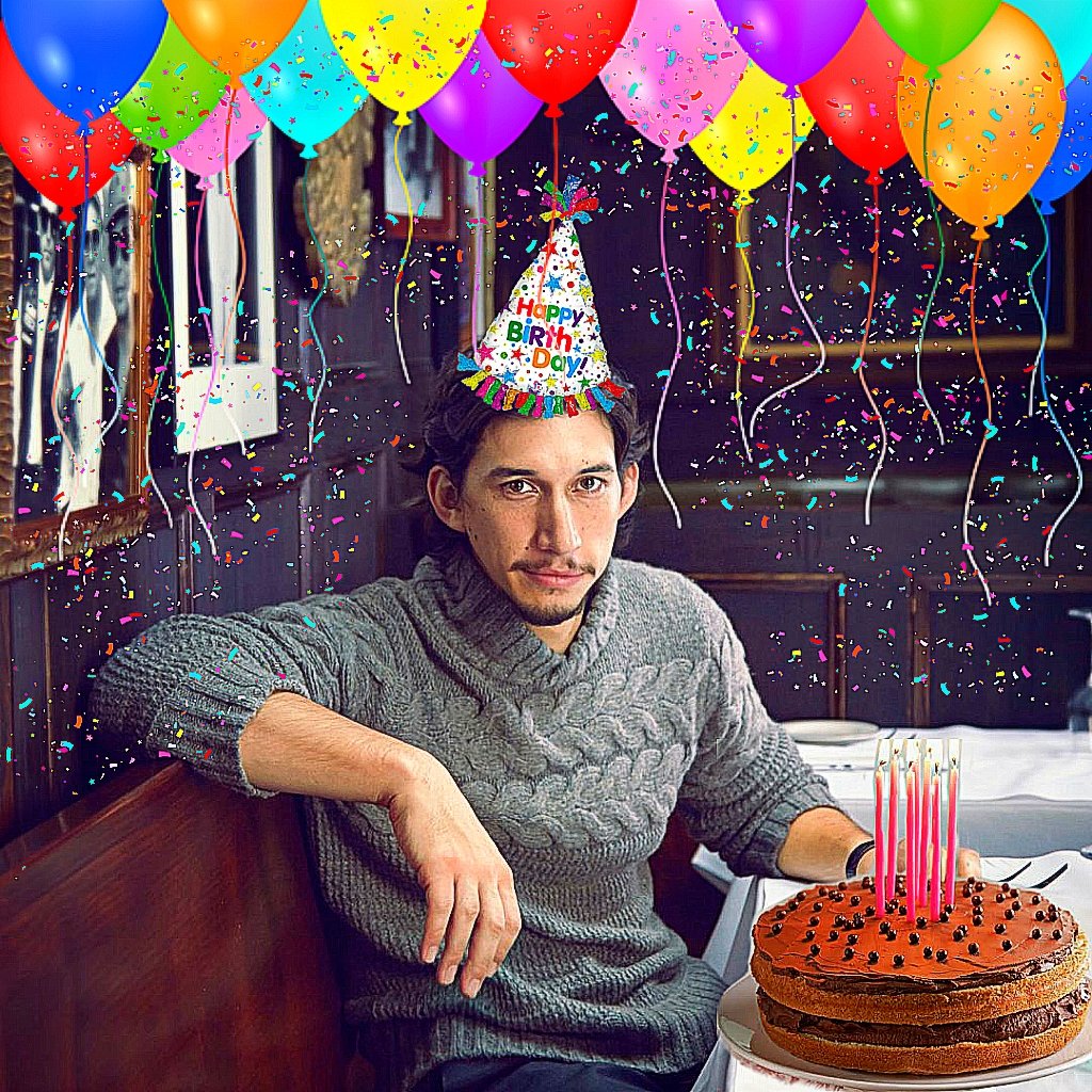 Happy 39th birthday to my big man Adam Driver!!          