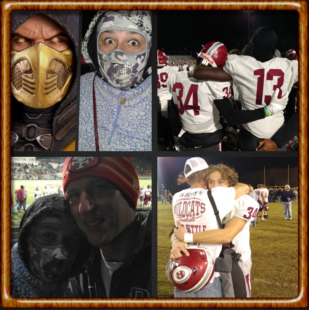 So proud of our son the freshman Ryker Armes great job son and to all the seniors y'all did amazing this year why did accomplishment y'all should be proud of is undeniable I wish each and every one of y'all a bright future and we cannot wait until next year let's go baby