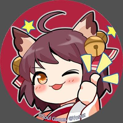 1girl one eye closed animal ears solo ahoge hair ornament thumbs up  illustration images