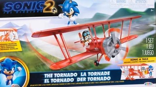 Sonic the Hedgehog 2 The Movie Tornado Biplane Playset - Includes Sonic & Tales 2 5 Articulated Action Figures LZTAKLX

https://t.co/5zkQZHdSW9 https://t.co/Z4Kwr3Z3Ve