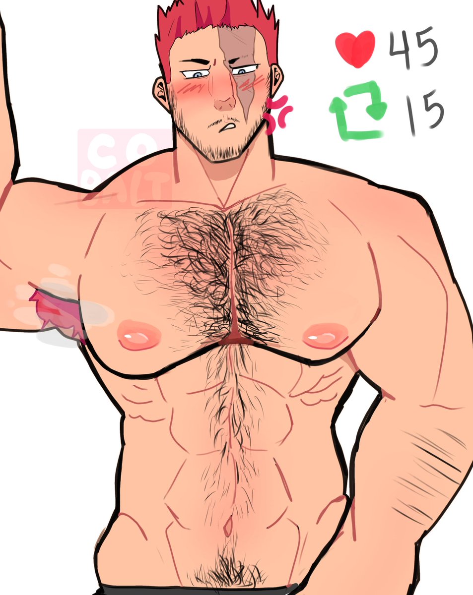 nsefgwo's tweet photo. Parte 2
#nsfwtwt #nsfwart #MyHeroAcademiar34 #bara #rule_34 #BigPecs https://t.co/dE1ZemRlM2