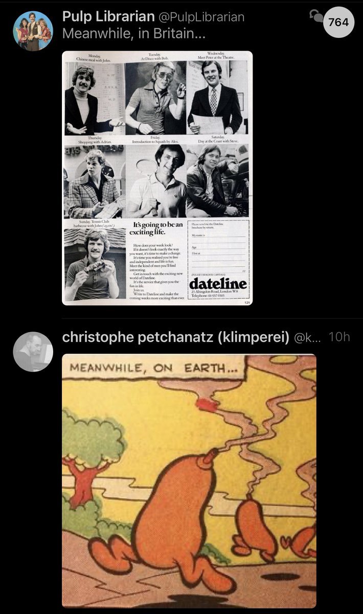 I will miss the happinstance coincidinx high jinx.