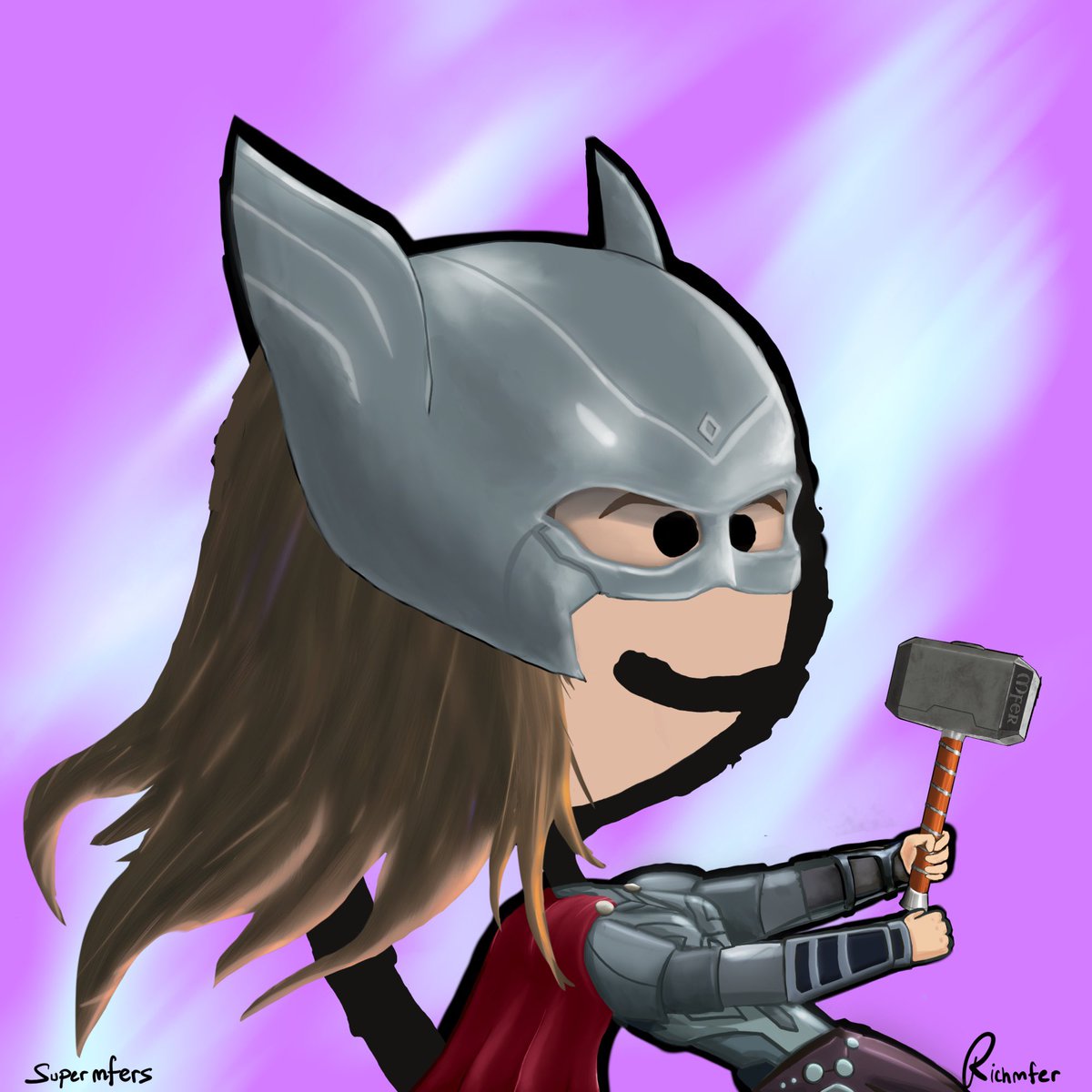 mighty mfer, 💜 ⚡️ 
<a href="/supermfers/">supermfers</a>