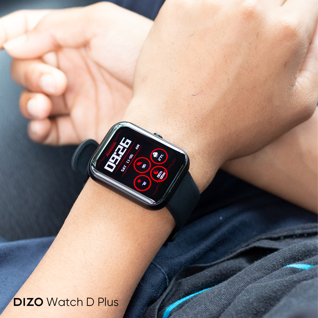 DIZOTech's tweet photo. A widget watch face is always a smart choice😎
Get it now!
⌚ At just ₹1,999/-
🔗 https://t.co/G7XVuxAoTv
#PlusDisplayPlusStyle #DIZO #BeDifferent https://t.co/3NizbCZgh8