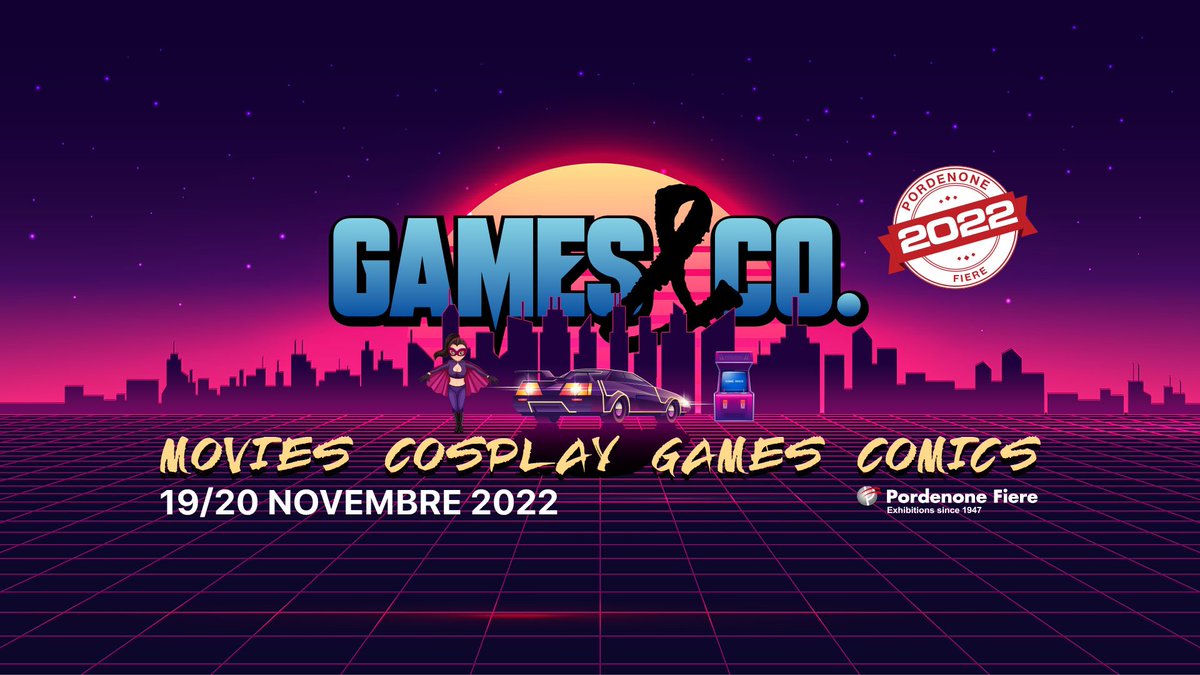 Supergulp Fumetterie (@supergulpmi) on Twitter photo Cari Supergulpiani,
oggi e domani vi aspettiamo tutti al nostro stand al <a href="/gamesandcoexpo/">Games&Co. Fiera Pordenone</a> in fiera a Pordenone!😬😬😬
Stay Tuned, Stay Gulp!
#superbeyourhero
#supergulp
#supergulpfumetterie
#supergulpinfiera
#gamesandcopordenone
#pordenone Cari Supergulpiani,
oggi e domani vi aspettiamo tutti al nostro stand al <a href="/gamesandcoexpo/">Games&Co. Fiera Pordenone</a> in fiera a Pordenone!😬😬😬
Stay Tuned, Stay Gulp!
#superbeyourhero
#supergulp
#supergulpfumetterie
#supergulpinfiera
#gamesandcopordenone
#pordenone