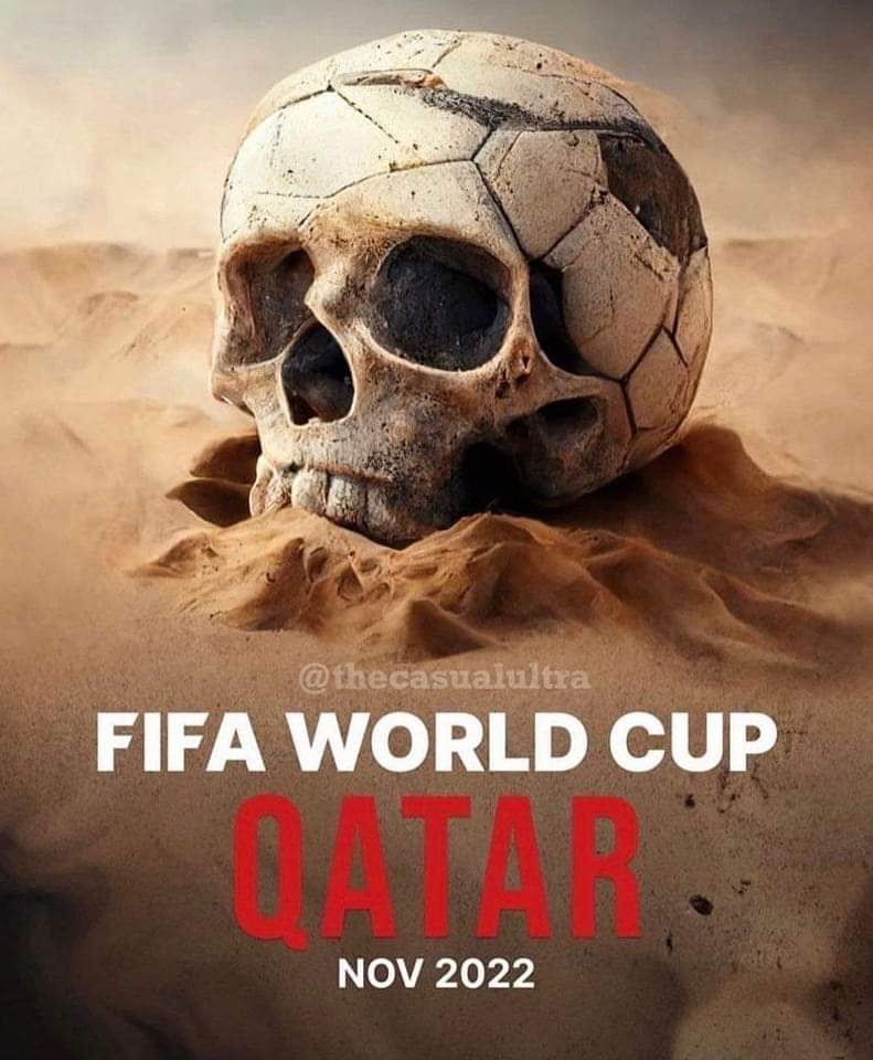 SalomeGomezRoja's tweet photo. #Qatar2022
#FIFAWorldCup
#killCup https://t.co/8lO5OrGvyR