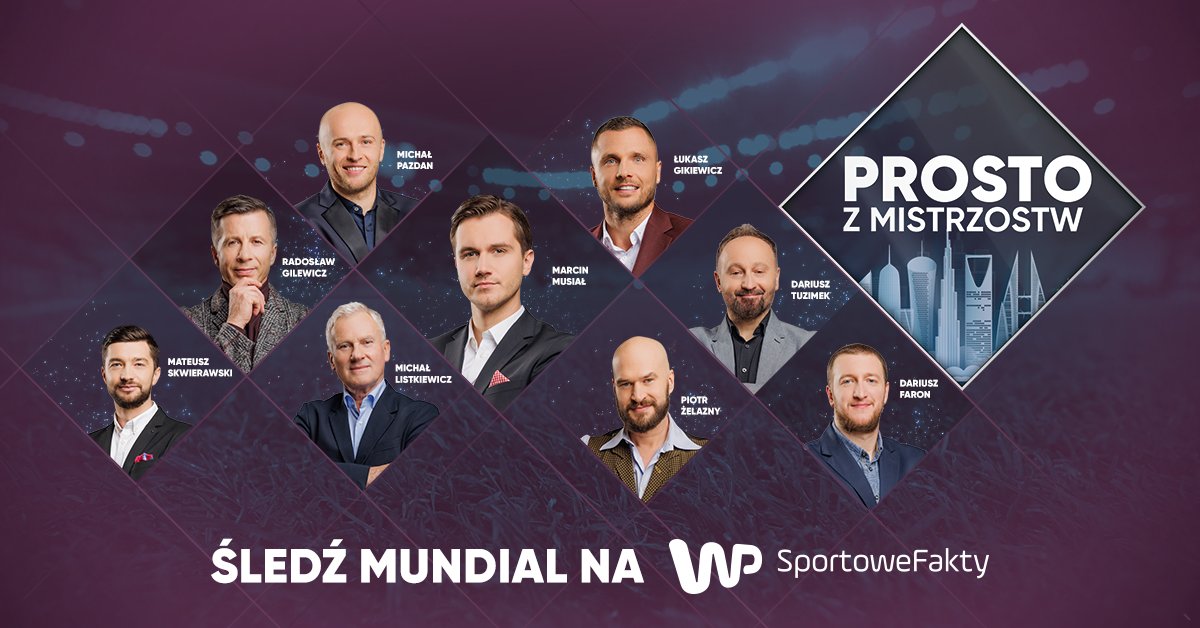 wirtualnapolska's tweet photo. ⚽ Od dzisiaj w #WP rusza program #ProstozMistrzostw. Zapraszamy codziennie o 10:30 i po meczach Polaków 🇵🇱 W naszym studiu zobaczymy między innymi gwiazdę #EURO2016 Michała #Pazdan, czy doskonale znającego piłkarskie realia na Bliskim Wschodzie @gikiewiczlukasz. https://t.co/swDRAhzDjV