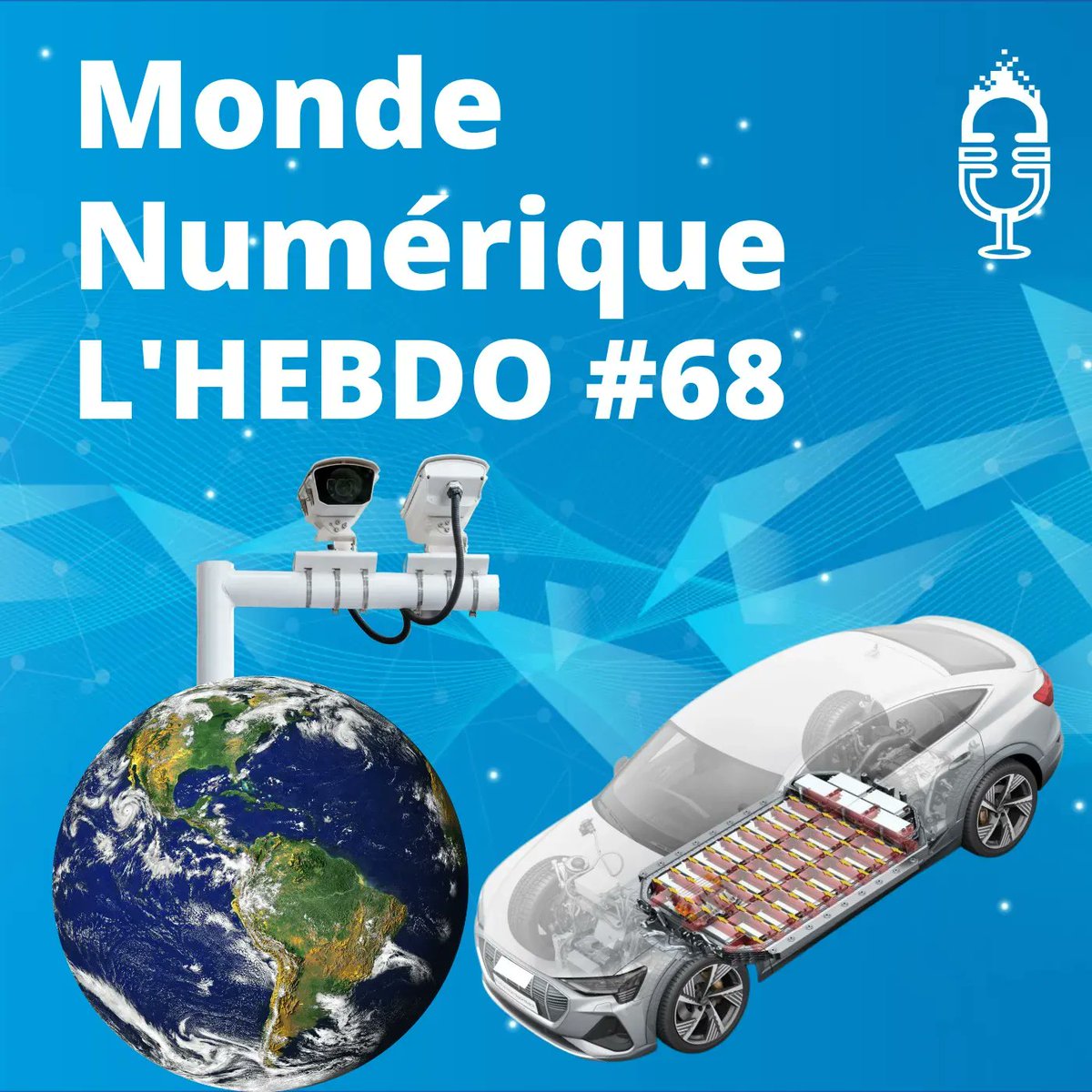 🎧 #MondeNumerique L'HEBDO #68 est en ligne : Twitter en PLS / Le numérique est politique / Surveillance de masse au Quatar &amp; Iran / Batteries solides pour voitures du futur. Invités : <a href="/AsmaMhalla/">Asma MHALLA</a>, <a href="/BGrunemwald/">Benoît Grünemwald</a> et <a href="/ericdupin/">Eric Dupin</a>
Bonne écoute ! 👉🏻 buff.ly/3TPx3FK