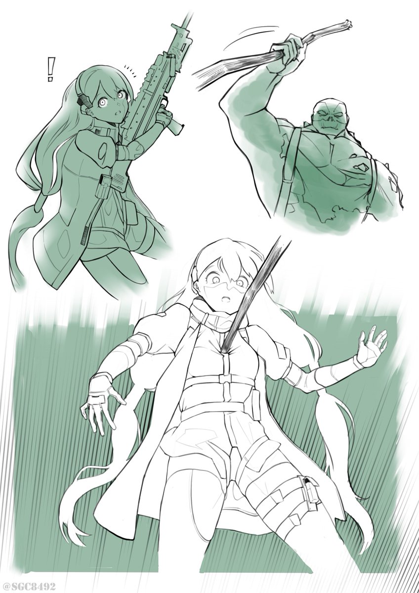 MG4ちゃん……かわいそう……
(嬉々として描きながら) 