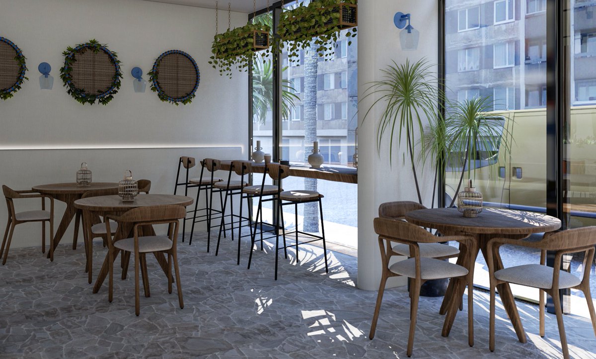 BioGrSa's tweet image. الحمدلله 💙
تصميمي لكافيه بمساحة صغيرة في السعودية 
{من خلال صور التصميم يمكنكم ملاحظة الاستغلال الأمثل للمساحة وتوظيف افكار جميلة قابلة للتنفيذ تتناسب مع ميزانية العميل}