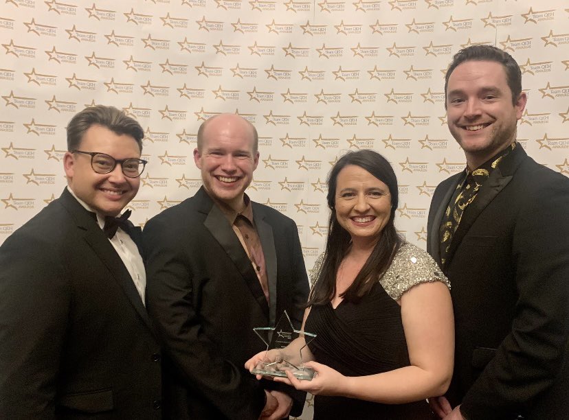 After years of working in events last night was one of my very favourites to deliver. Not only did I get to celebrate the great work of everyone <a href="/TeamQEH/">The QEH King's Lynn</a> but my brilliant team won Non-Clinical Team of the Year. #TeamQEHAwards