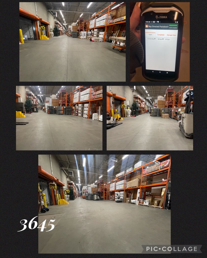 I'm very proud of our night crew they work very very hard making record timing this week with unloading the truck, as well as putting up freight. BDP 100%, freight done and receiving clean everyday love my team.
#WAsheville#WestIsBest#45Strong