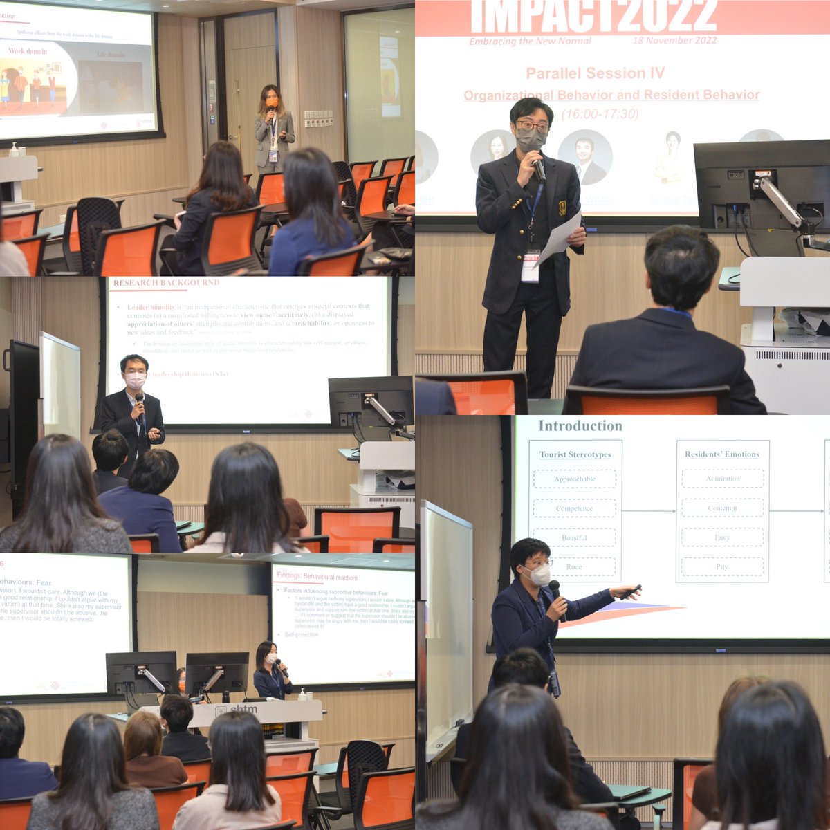 ConferencesSHTM's tweet photo. Big thanks to #PolyUSHTM faculty members for their inspirational sharing! 

#IMPACT2022 #SHTM #PolyU #PolyUSHTM #SHTMconferences #Tourism #Hospitality #IMPACT #SHTMEvents #EmbracingTheNewNormal https://t.co/mlzy1VtFMQ