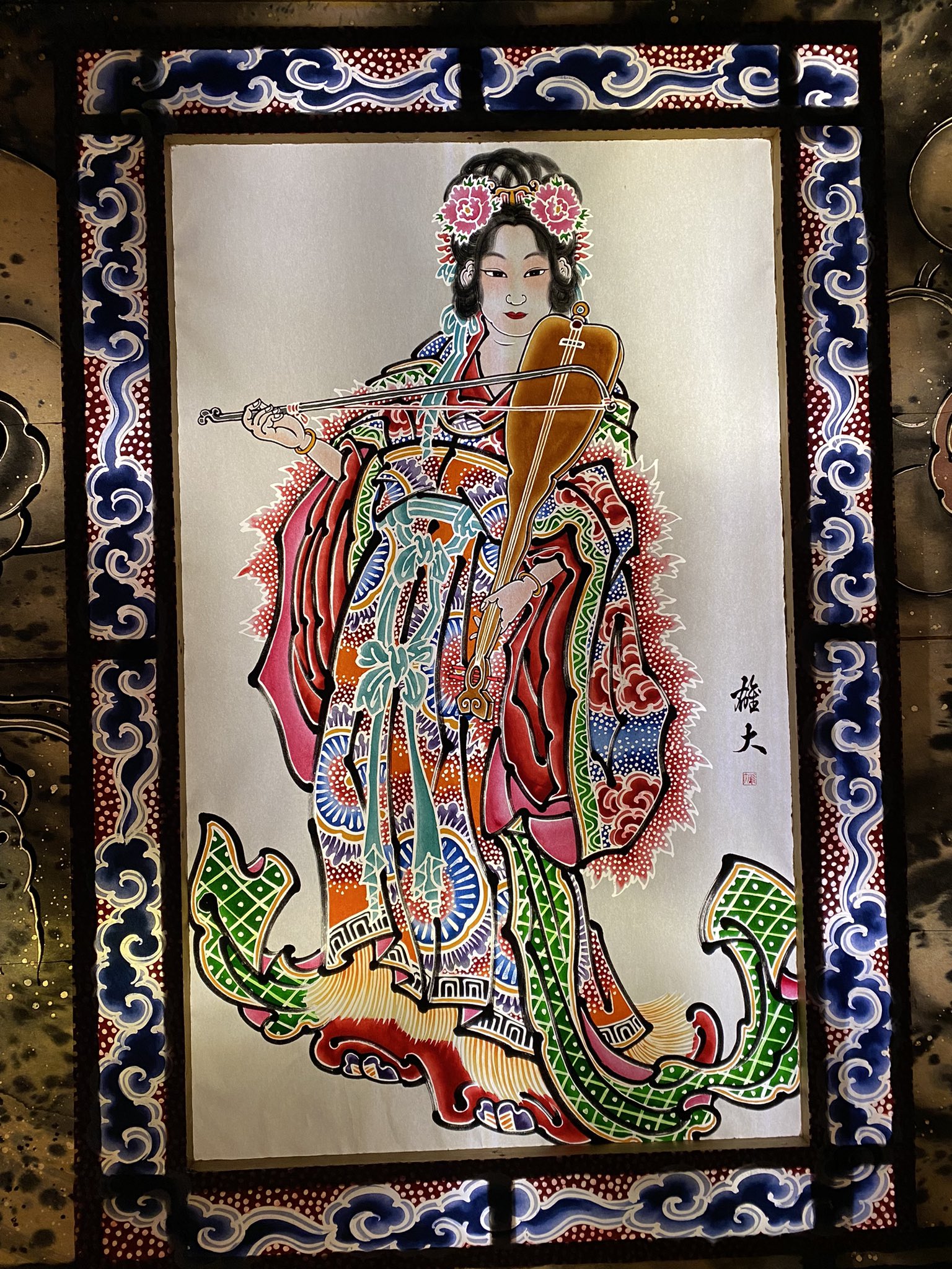 ねぶた絵額入り