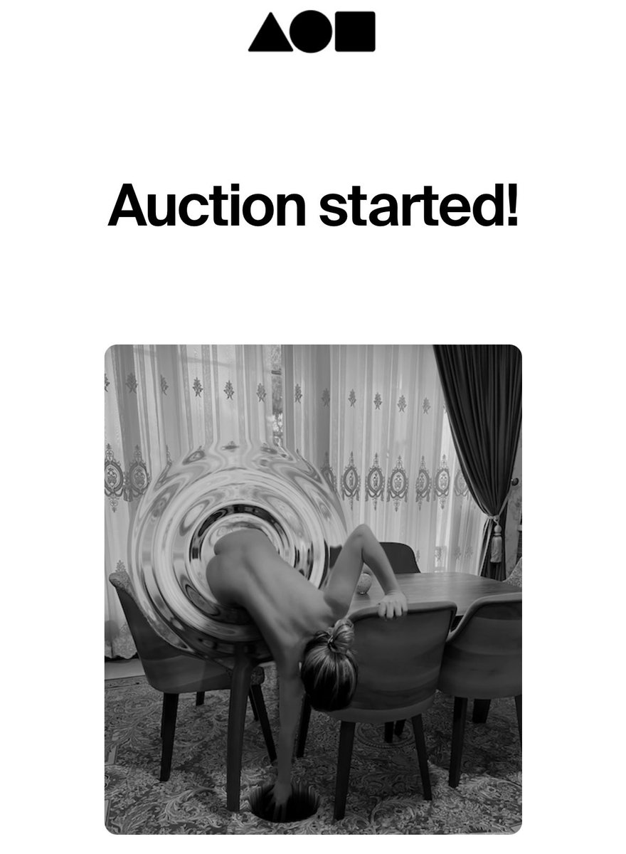 G o o d m o r n i n g

⏰ AUCTION ⏰

I’m so happy to announce that an auction has been begun on my last piece by dear <a href="/BASTIBOII_eth/">bastiboii</a> . 

“ Holes in ego “