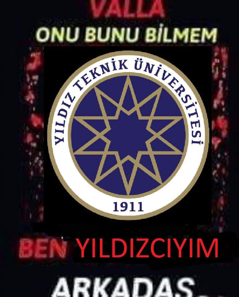 19.11 Dünya Yıldız Teknik Üniversiteliler Günümüz kutlu olsun !! 

#İyikiYıldızlıyız