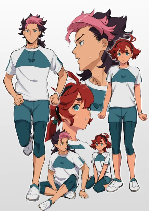 5話のスポーツウェア好きすぎて何回も見てるグエル先輩の縫工筋最高でした おスレは妄想 