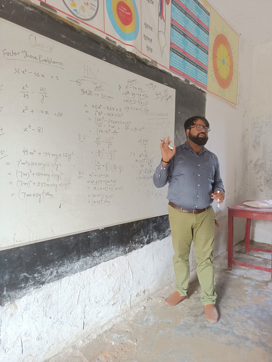 ManishPMishra2's tweet image. A good teacher does not teach facts, he or she teaches enthusiasm.
#MathsByManishSir
#mathematicstour 
#mathsweek2022
