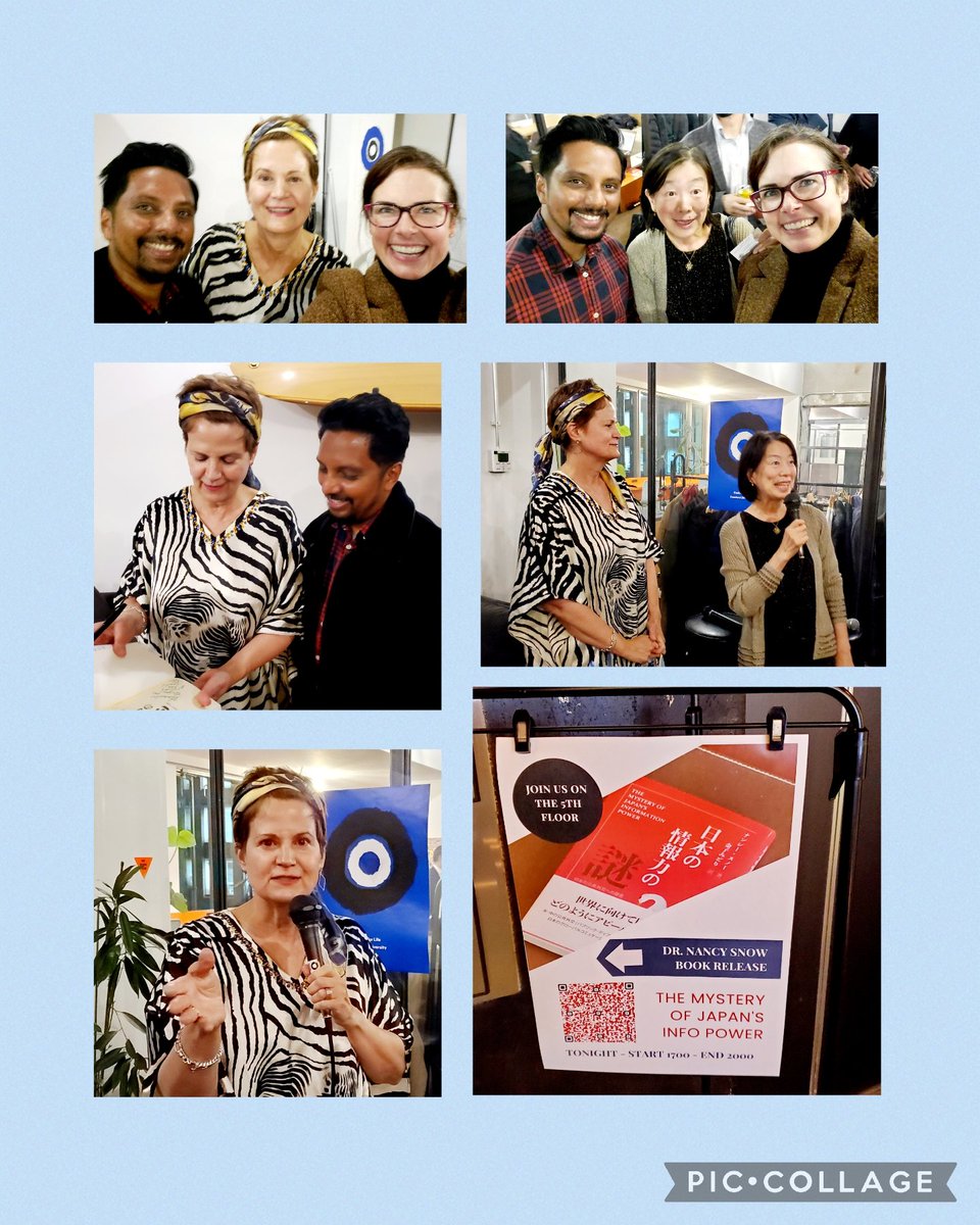 Congratulations to <a href="/drpersuasion/">Dr. Nancy Snow</a> on the launch of her Japanese version of The Mystery of Japan's Info Power.