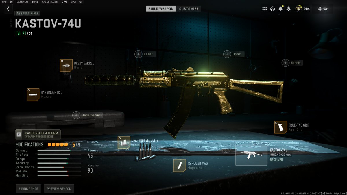 WarsZ's tweet photo. THE BEST AK-74U CLASS WITH WEAPON TUNING FOR WARZONE 2.0! Final attachment down below :) ⬇️ https://t.co/3BLSTiXAvR