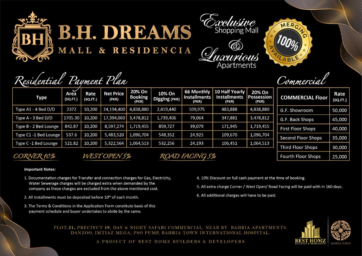 HomesBh's tweet photo. Asalamoalikum
Best discounts are available for limited time now its time to invest in bahria town..
Feel free to contact us
03482553990
What app 03461221767 https://t.co/7ZY0fKIzY8