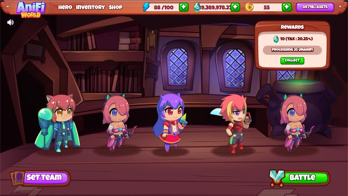 AniFi World | The Cute Innovative NFT Card GameFi tweet media