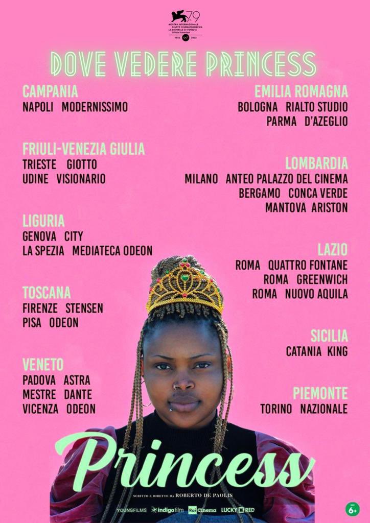 indigo_film's tweet photo. “Energia che travolge come un’onda” @screen 

PRINCESS di Roberto De Paolis è al cinema. Ecco le sale dove vederlo🔥

#princess #robertodepaolis #soloalcinema https://t.co/9nccx2WcVj
