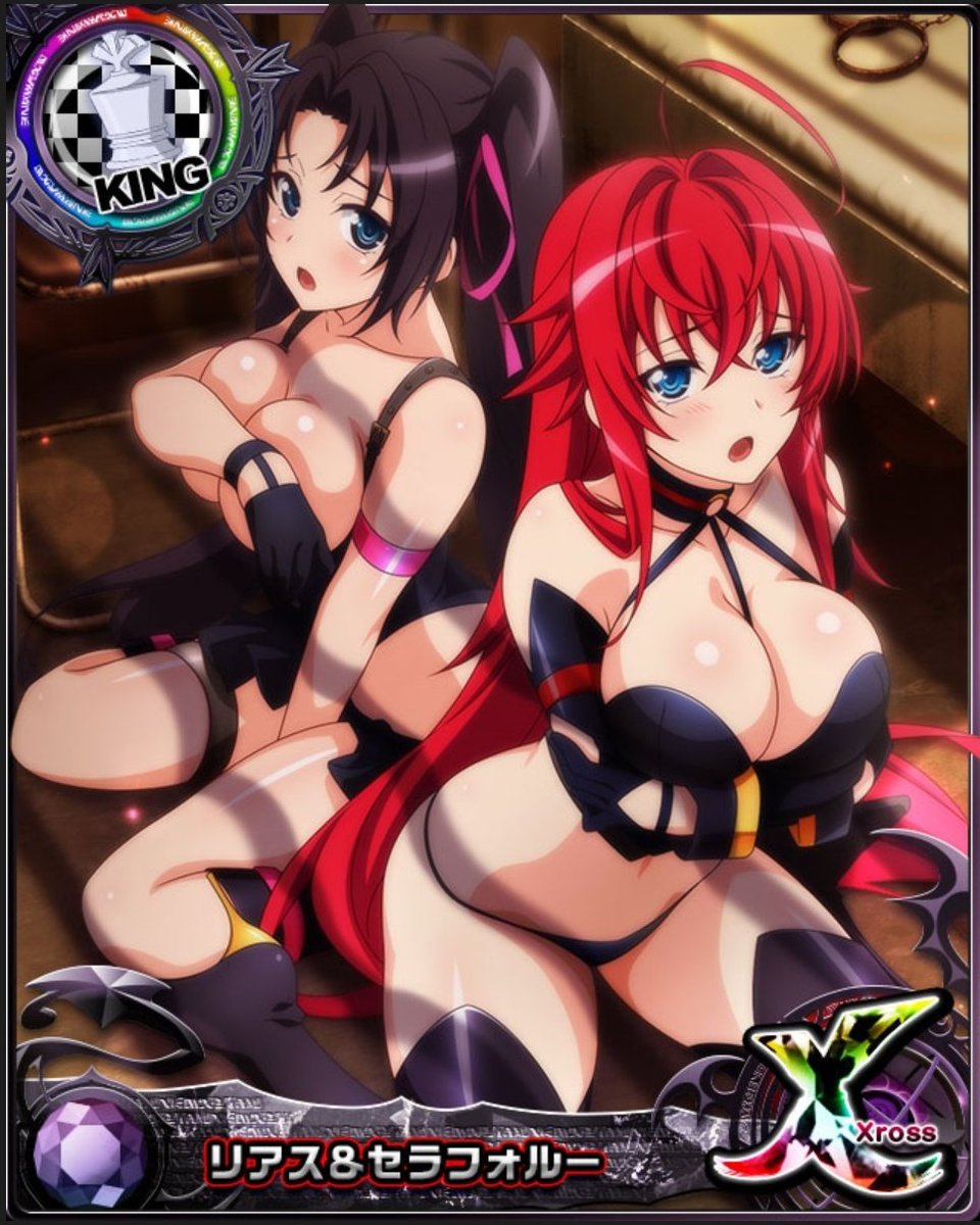 Noesis1210N's tweet photo. 【シークレットポリス】リアス&amp;セラフォルー #hdd_social_marv #ハイスクールDxD https://t.co/qsJ4eZe1TZ
