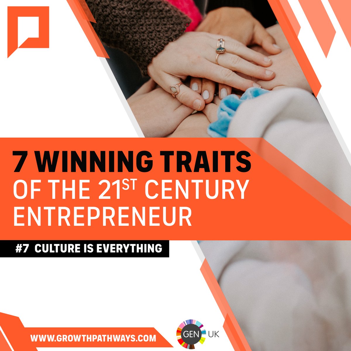 #7 Culture is Everything
Your competition will copy your products, services and branding, and may even poach your people. But, there's one thing they’ll never copy: your culture. This is one thing that makes your organisation unique. It’s your competitive edge and advantage.