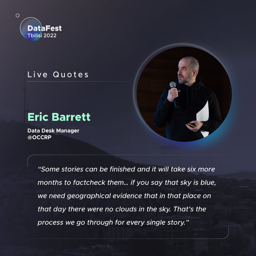 DataFestTbilisi's tweet photo. Live quotes from #DataFest2022 to inspire you https://t.co/Xil4boM3V4