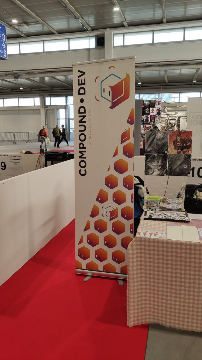 compound_dev's tweet photo. eccoci @ Pordenone, padiglione 4! https://t.co/dtdNVeoRNX