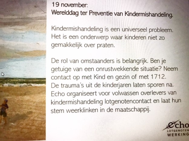 #internationaledagtegenkindermisbruik #werelddagtegenkindermishandeling