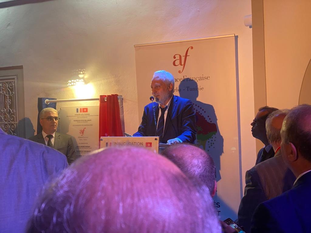 YvesBigot's tweet photo. Discours lors de l’inauguration de l’#AllianceFrancaise de #Derba ⁦@Fondation_Af⁩ https://t.co/uiIse3y2G8