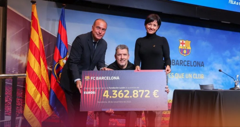 😍😍MUCHAS GRACIAS 😍😍

GRACIAS <a href="/jcul11/">Juan Carlos Unzue</a> por tu iniciativa y al <a href="/FCBarcelona_es/">FC Barcelona</a> y al <a href="/ManCityES/">Manchester City</a> por apoyarla y hacerla realidad.

PD: Toca seguir hasta encontrar una cura para esta horrible enfermedad!!!