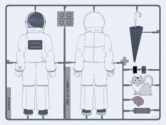 plastic model ASTRONAUTVer. 