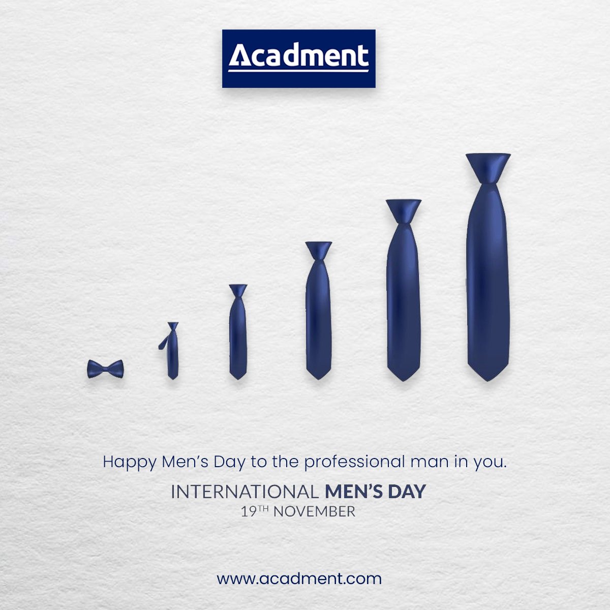 Boost the Professional Man in you with top Professional courses from Acadment....
#HappyInternationalMensDay

#acadment #academicenrichement #InternationalMensDay #InternationalMen #buildup #professionalman #DistanceCourses #workingprofessioncourses
