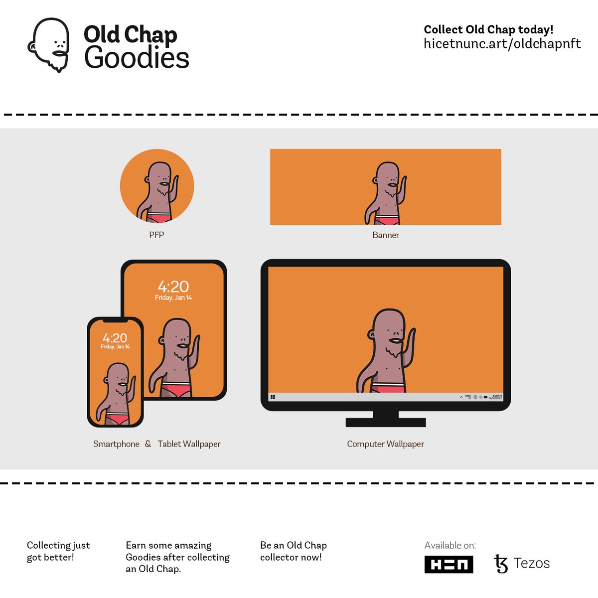 OldChap.tez (@oldchapclub) on Twitter photo Earlier this week, new collectors adopted our genesis piece, Old Chap #001.
Thank you for collecting an Old Chap, <a href="/siftcroix/">Sift | แแแแแแแ๐</a> & <a href="/AriasJopet/">Jopet ๐ต๐ญ</a>.
We'll be sliding to your DM later today for your digital goodies โจ Earlier this week, new collectors adopted our genesis piece, Old Chap #001.
Thank you for collecting an Old Chap, <a href="/siftcroix/">Sift | แแแแแแแ๐</a> & <a href="/AriasJopet/">Jopet ๐ต๐ญ</a>.
We'll be sliding to your DM later today for your digital goodies โจ