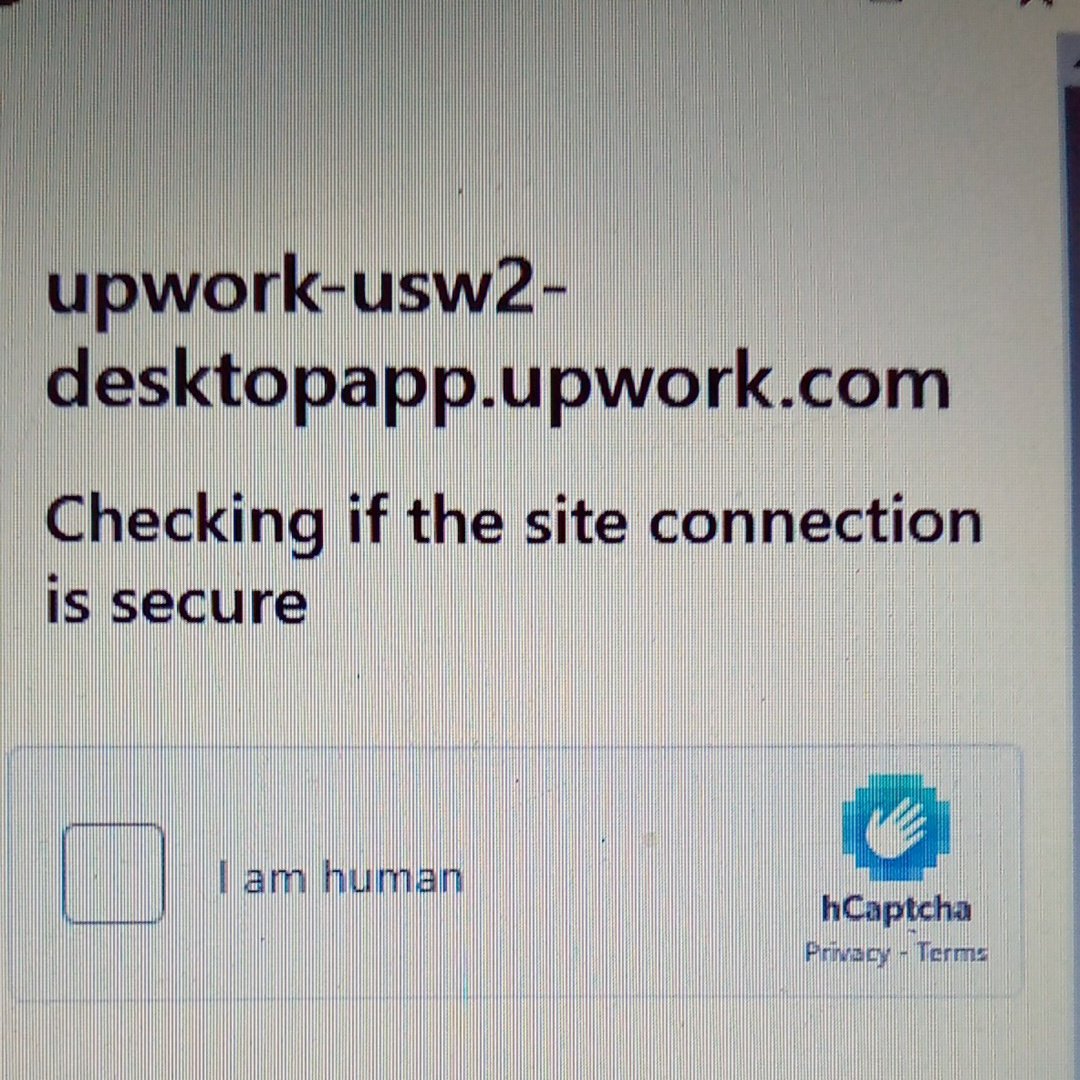hadixxamm's tweet image. @Upwork Your desktop app is not working. I tried all your troubleshooting guides. It keep asking me for security verification😴
Please help!

#upwork #upworksupport