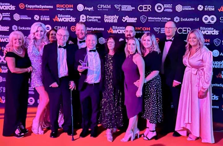 CardinalLangley's tweet photo. Congratulations to Mr Mike Smith for winning the School Support Star of the Year award at the @EducateAwards https://t.co/FejqR99C8F