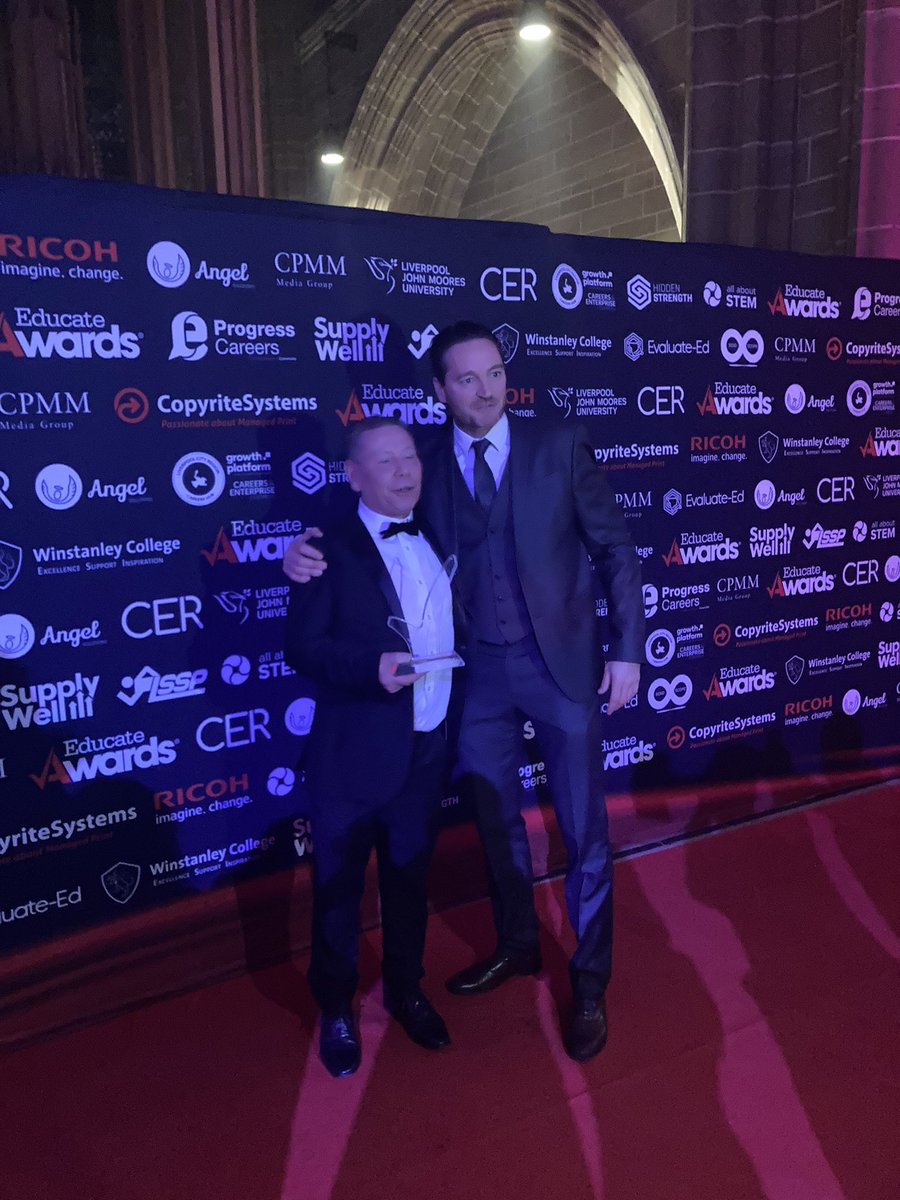 Cardinal Langley (@cardinallangley) on Twitter photo Congratulations to Mr Mike Smith for winning the School Support Star of the Year award at the <a href="/EducateAwards/">Educate Awards</a> Congratulations to Mr Mike Smith for winning the School Support Star of the Year award at the <a href="/EducateAwards/">Educate Awards</a>
