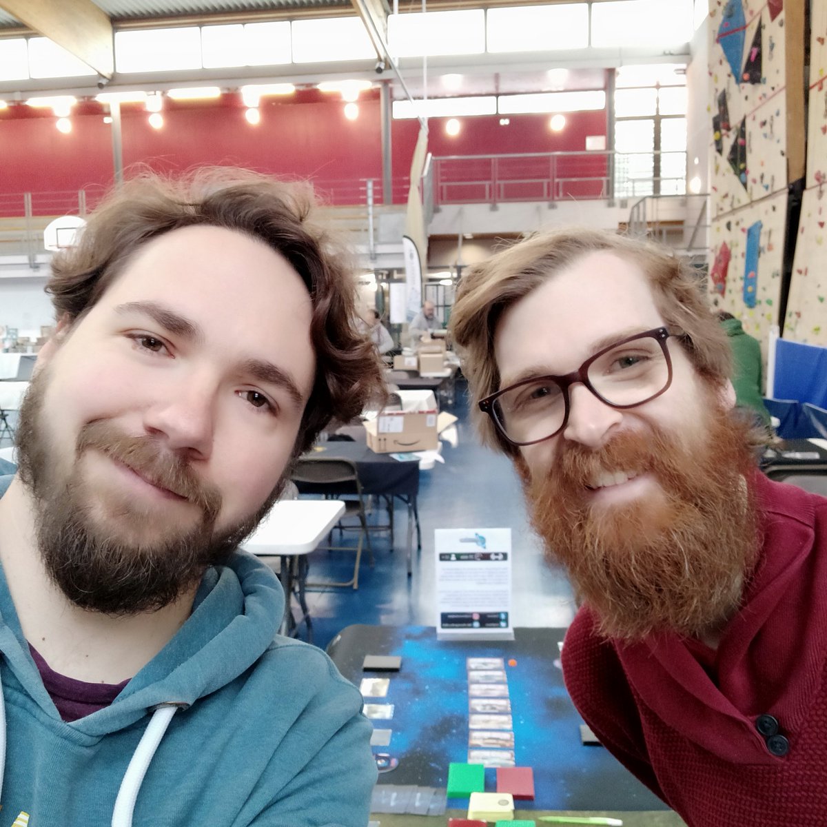exploracers's tweet photo. Les tables sont prêtes, on vous attend 🙂

#boardgames #boardgame #jeudesociete #jeudecartes #fdjv https://t.co/ucpFQbQoV9