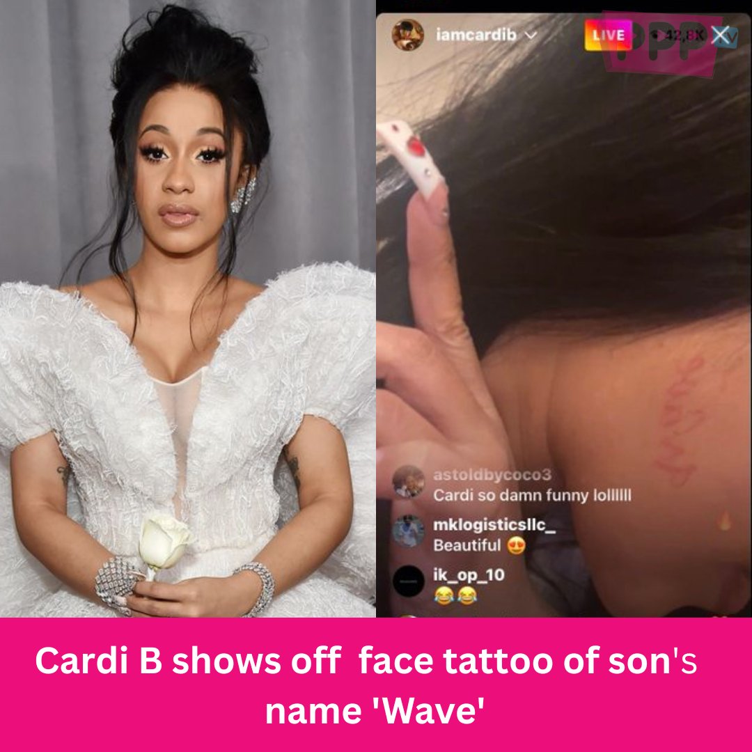 Cardi B Tattoo: Offset Name Style Inspires