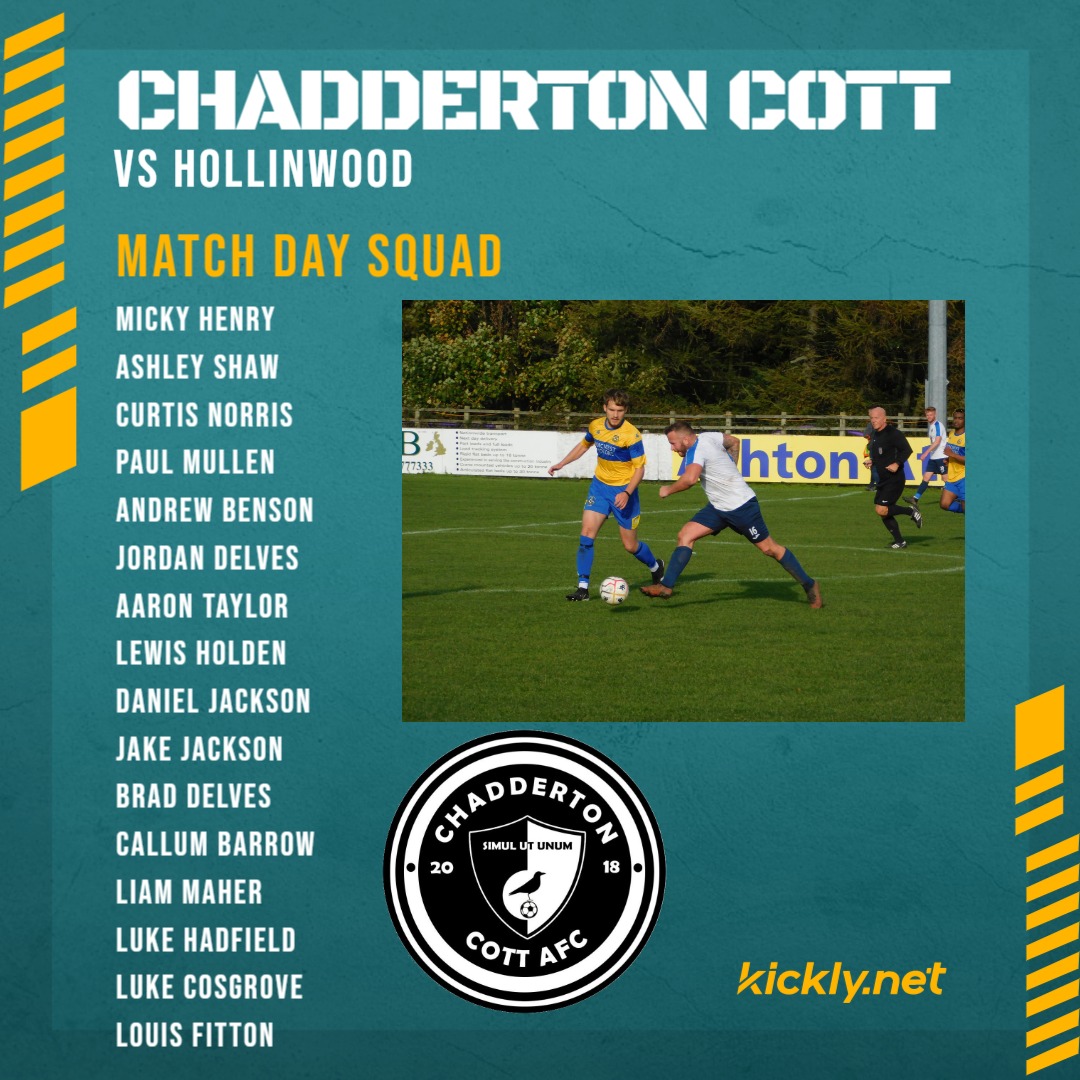 ChaddyCottAFC's tweet photo. As we stand the Local Derby is on Chadderton Cotts Vs Hollinwood.

2pm KO 
Failsworth Sports Campus 
Grass pitch 🙈🙏
Free to watch 

#UptheCotts https://t.co/su3AbRcYzN