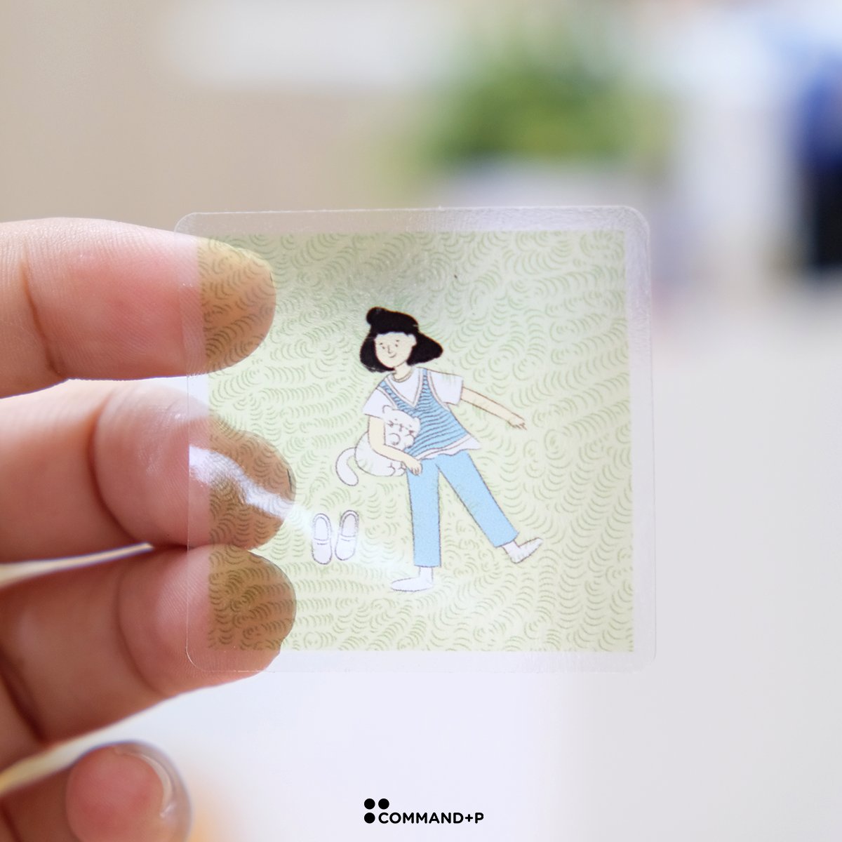 commandpstudio's tweet image. สติกเกอร์ใสพิมพ์สีโปร่งแสงค่ะ แบบนี้ก็สามารถทำได้นะคะ แต่ว่าจะเหมาะกับการแปะลงบนพื้นผิวที่สว่างหรือพื้นสีขาวค่ะ จะไม่เหมาะกับแปะลงพื้นผิวสีเข้มหรือดำน้าเพราะจะทำให้สีงานจมได้ค่ะ #commandpstudio 

✘ ภาพตัวอย่างเท่านั้น ไม่ผลิตหรือจำหน่ายซ้ำ ✘
#ClearSticker #transparentsticker