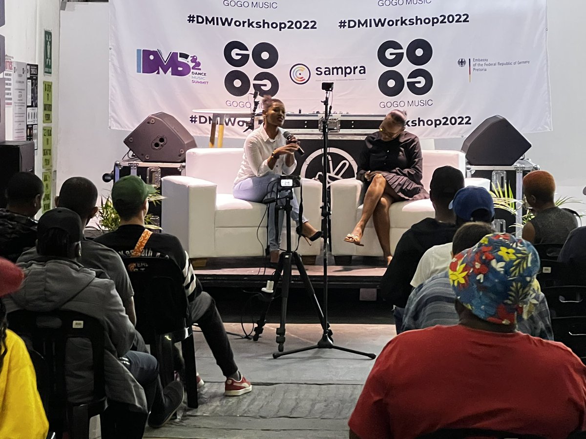 #DMIWorkshop2022 in Gqeberha

@GermanEmbassySA <a href="/OfficialSAMPRA/">SAMPRA</a> <a href="/GOGO_Music_1/">GOGO Music</a> <a href="/dmssouthafrica/">DANCE MUSIC SUMMIT</a>