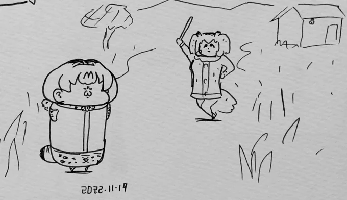 探索し尽くしてから進みたいサーバルちゃんは強制会話を警戒する 