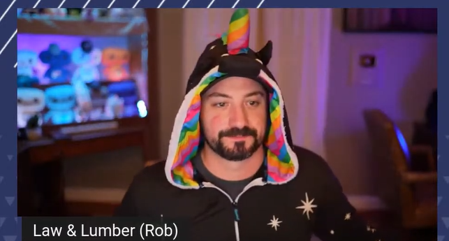 tinseltp's tweet photo. Had a great night with @LumberLaw @IanRunkle @UncivilLaw &amp; @CryptoCartelG 
love love the Onesie on you Rob  xxx https://t.co/EPlCsyyA2T